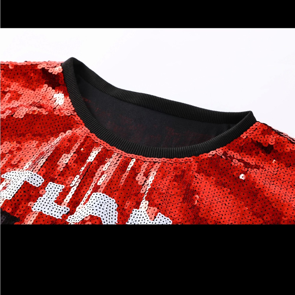 Sale‼️Atlanta falcons sequin dress - Picture 9 of 10